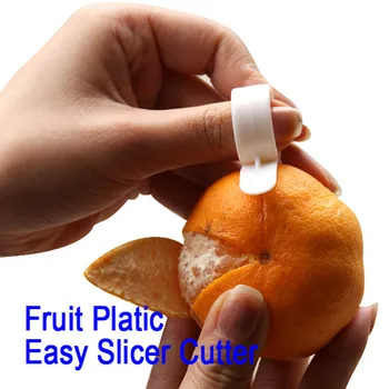 Plastikust Puu-Peeler Oranž Lihtne Slicer Sidruni Lõikur Citrus Koorimine Masin HEE889