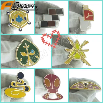Pokemon Jõusaal Atarashi Gen6 Täieliku 8 Punkte Pin Badge)