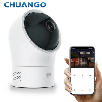 PT-300Q Smart Home Security wifi Kaamera Originaal CHUANGO liikumisandurit Beebi nutma avastamine