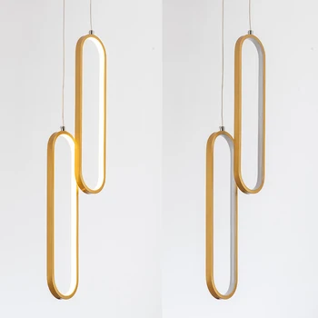 Põhjamaade Magamistuba öö ripats, kerge, kaasaegne minimalistlik kerge luksus Ovaalne ripats lamp rõivapood baar loominguline lambid