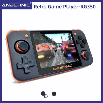 RG350 ANBERNIC Retro Video Mängu Konsool Pihuarvutite Mängu Mängija 64 Bit Mini Mängu Masin Toetab HDMI Out Kingitus