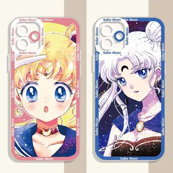 Sailor Moon Pehmest Silikoonist puhul Huawei Honor 10 10i 20 20i 30 30S Lite 50 60 SE 70 8X 9X Pro V20 v30 eluviis kodukinosüsteemid V40 Läbipaistev Kate