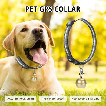 Smart Pet Disaini Bell GPS Lokaator Mini Anti-kadunud IP67, Veekindel reaalajas Jälgimise Elektrooniline Tara Positsioneerimine Krae Tracker