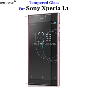 Sony Xperia L1 Karastatud Klaasist 9H 2.5 D Lisatasu Screen Protector Film Sony Xperia L1 G3311 G3312 G3313 5.5