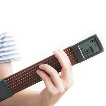 Tasku Kitarri Puit+Plastik Kaasaskantavate Ekraan Sõrme Exerciser Rongi Tava Tööriist Algajatele