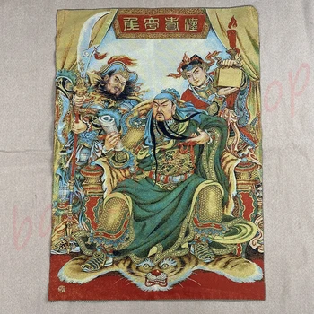 Thangka / kodu kaunistamiseks maali /Guan Yu / paljulubav Thangka
