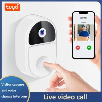 Tuya Video Uksekell WiFi Traadita Uksekell 1080P 2MP Väljas Veekindel Video Intercom Uksekell Camerar Targa Kodu Ukse Telefon