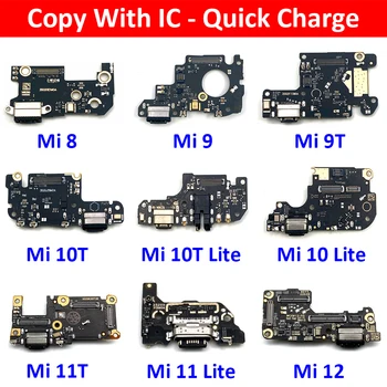 USB-Micro Laadija Laadimise Port, Doki Ühenduspesa Mikrofon Xiaomi Mi 8 9 9T 10 10T Mi10T Mi11T 11 11T 12 Pro Lite