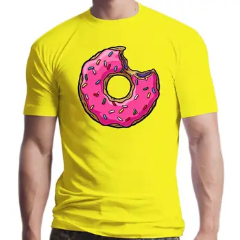 Uus Donut T-Särk Donut Homer Kollane Sprinkles Lisa Marge Bart Maggie