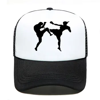 Uus Mood Kickboxing Võidelda MMA Naised Mehed Unisex Baseball Cap Suvel Õues Päikese käes Müts Reguleeritav Sport mütsid Võre Müts