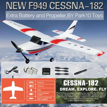 WLtoys F949 2.4 G 3 RC Lennuk Fikseeritud Tiibadega Lennuk Väljas mänguasjad Undamine RTF Uuenda versiooni, Digitaalne servo propeller, tugev pakett