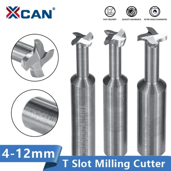 XCAN T Pesa Milling Cutter 4mm ja 6mm 8mm 10mm 12mm CNC Ruuteri Bit Al Teras Vask Milling Tool Karbiid EndMills