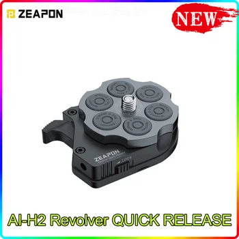 ZEAPON AI-H2 Revolver QUICK RELEASE plate Base Plate Klambriga Statiivi Kruvi Mount kiire laadimise DSLR Kaamera Liugur Raudtee Videokaamera